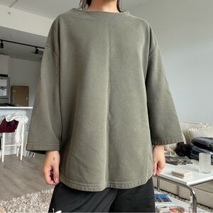 Lands' End Olive Green Serious Sweats XL